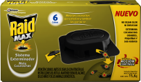 Raid 6 Cebos Cucarachas KIT 12 UNIDADES