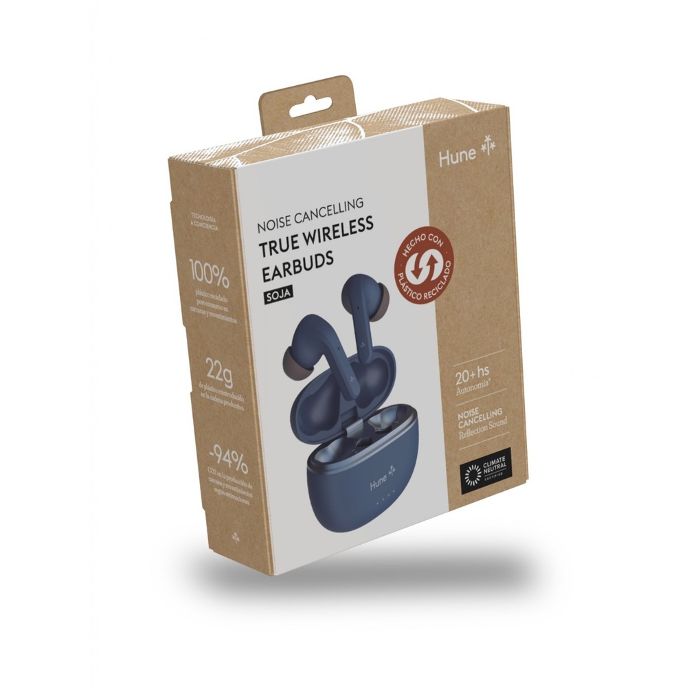 HUNE SOJA AURICULARES ECO AZUL OCEAN