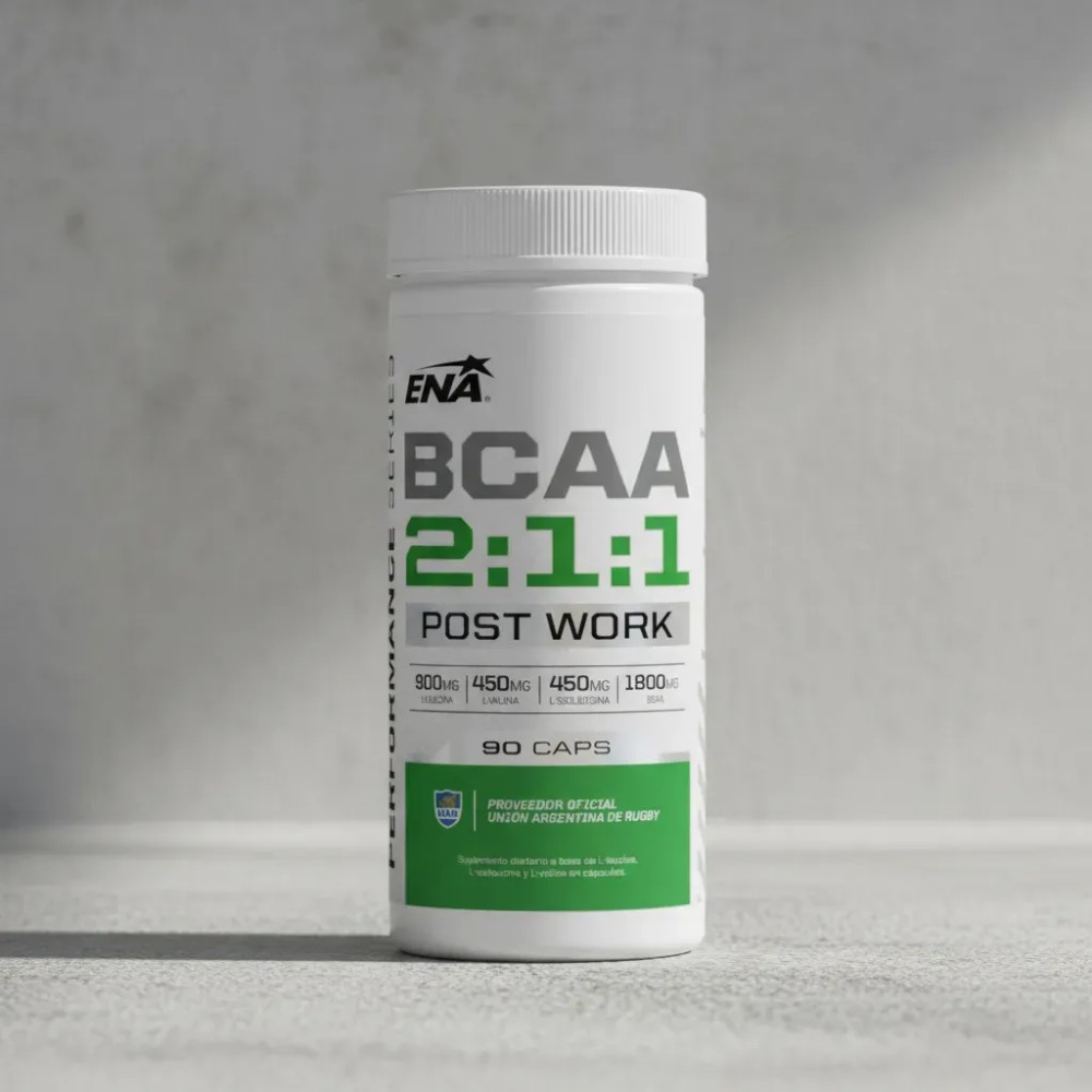 ENA SPORT BCAA 2.1.1 X90 CAPSULAS
