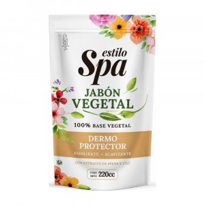 ESTILO SPA JABON LIQ. VEG. DERMO PROTECTOR DOYPACK 220 ML