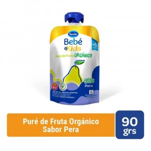 SANCOR BEBE ORGANICO PURE DE FRUTAS PERA X90G