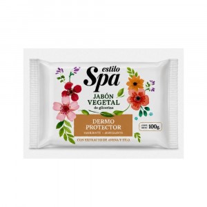 ESTILO SPA JABON DE GLICERINA VEGETAL DERMO PROTECTOR 100 G