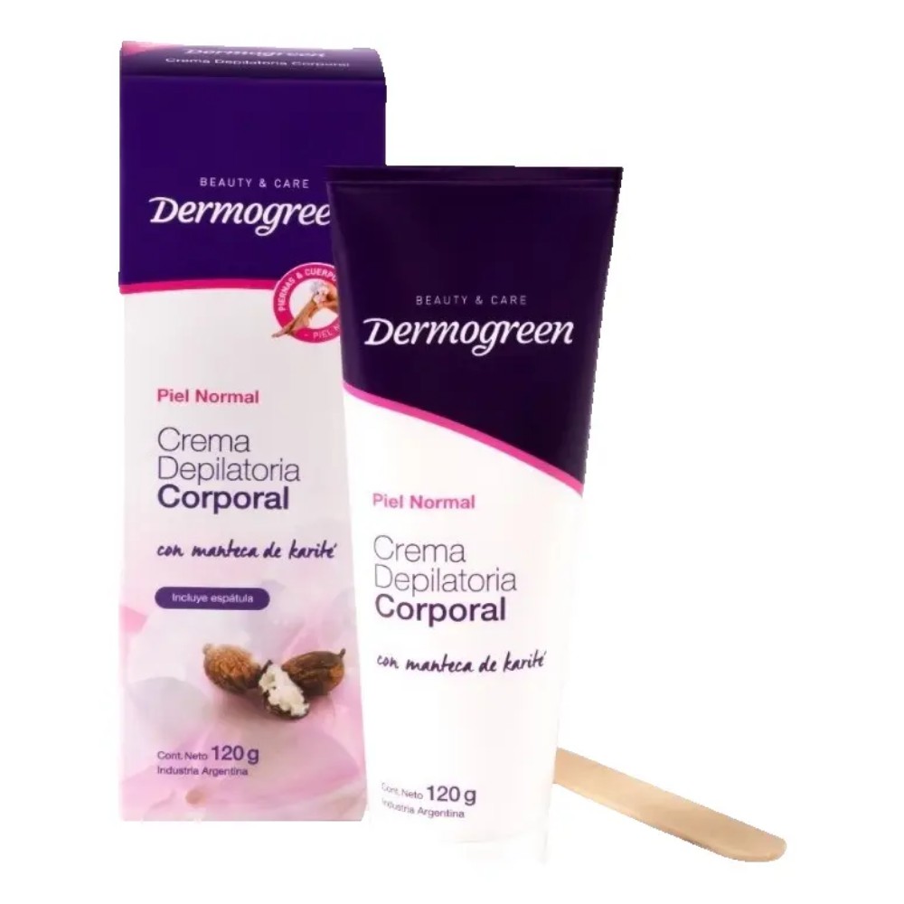 DERMOGREEN CREMA DEPILATORIA CORPORAL X120G