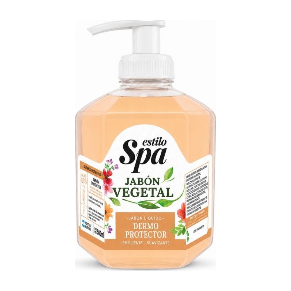 ESTILO SPA JABON LIQ. VEG. DERMO PROTECTOR C/VALVULA 300 ML
