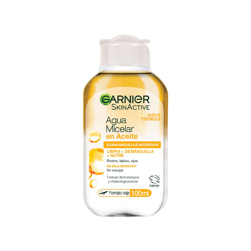 GARNIER SKIN AGUA MICELAR BIFASICA EN ACEITE X100ML