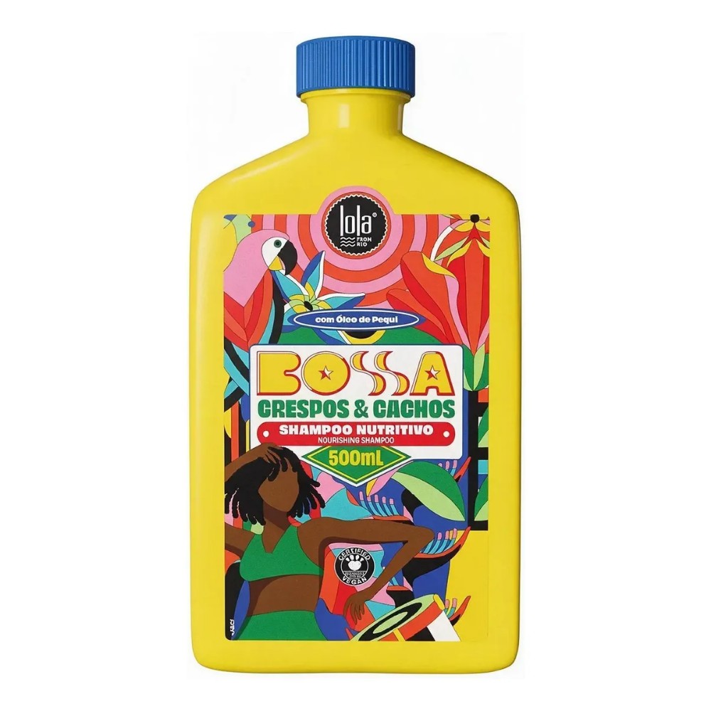 LOLA SHAMPOO NUTRITIVO BOSSA CRESPOS Y CACHOS X500ML