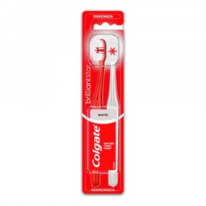 COLGATE CEPILLO BRILLIANT WHITE X2