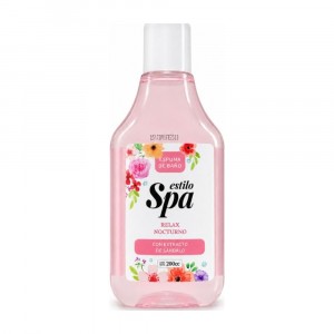 ESTILO SPA ESPUMA DE BAÑO RELAX NOCTURNO 200 ML