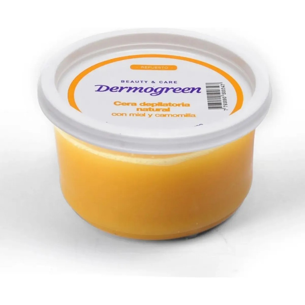DERMOGREEN CERA DEPILATORIA MIEL Y CAMOMILA X150G
