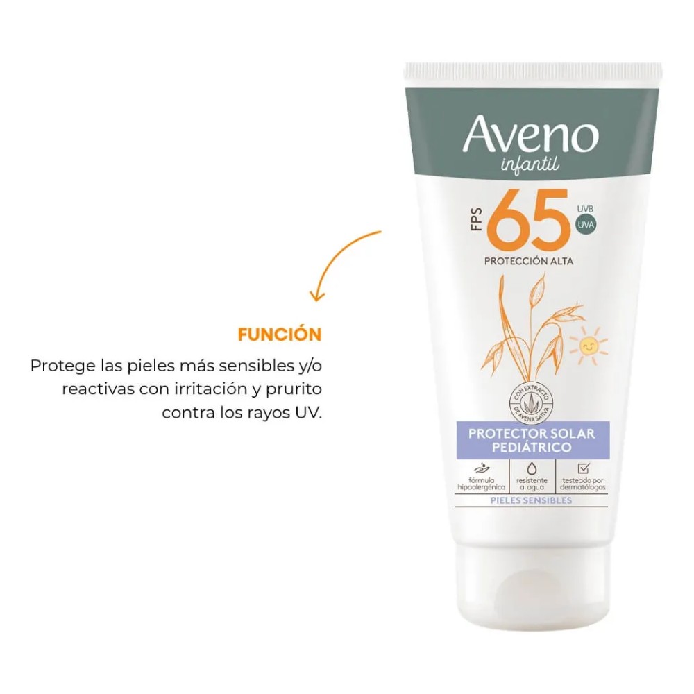 AVENO INFANTIL PROTECTOR SOLAR FPS65 X175G