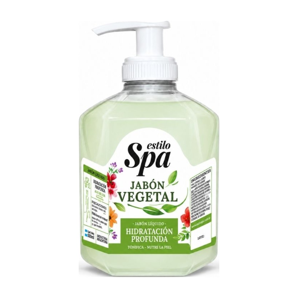 ESTILO SPA JABON LIQ. VEG. HIDRAT. PROFUNDA C/VALVULA 300 ML