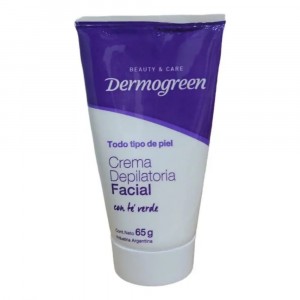 DERMOGREEN CREMA DEPILATORIA FACIAL X65G