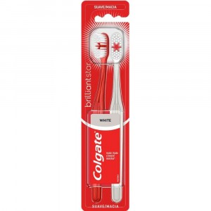 COLGATE CEPILLO BRILLIANT WHITE X2