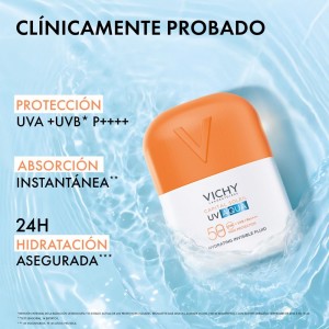 VICHY SOLAR FPS50 AQUA INVISIBLE