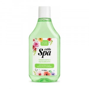 ESTILO SPA ESPUMA DE BAÑO TONIFICANTE Y EQUILIBRANTE 200 ML