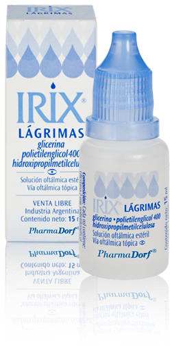 IRIX LAGRIMAS SOLUCION OFTALMICA X 15 ML