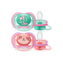 AVENT CHUPETE ULTRA SOFT Y FLEXIBLE +18M X2U.