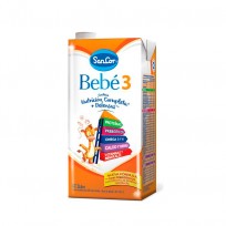 SANCOR BEBE 3 KIT 12 X1L (1 A 3 AÑOS)