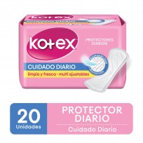 KOTEX PROTECTORES X20 MULTIAJUSTABLES PH SIN PERFUME