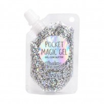 THELMA & LOUISE BODY GLITTER MARSHMALLOW SILVER