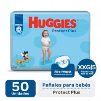 HUGGIES PROTECT PLUS X50 XXG 