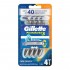 PRESTOBARBA 3 FILOS HOMBRES X4