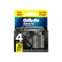 GILLETTE MACH 3 REPUESTO X4 CARBONO 