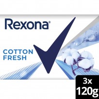 REXONA JABON EN BARRA 3U X120G FRESH 