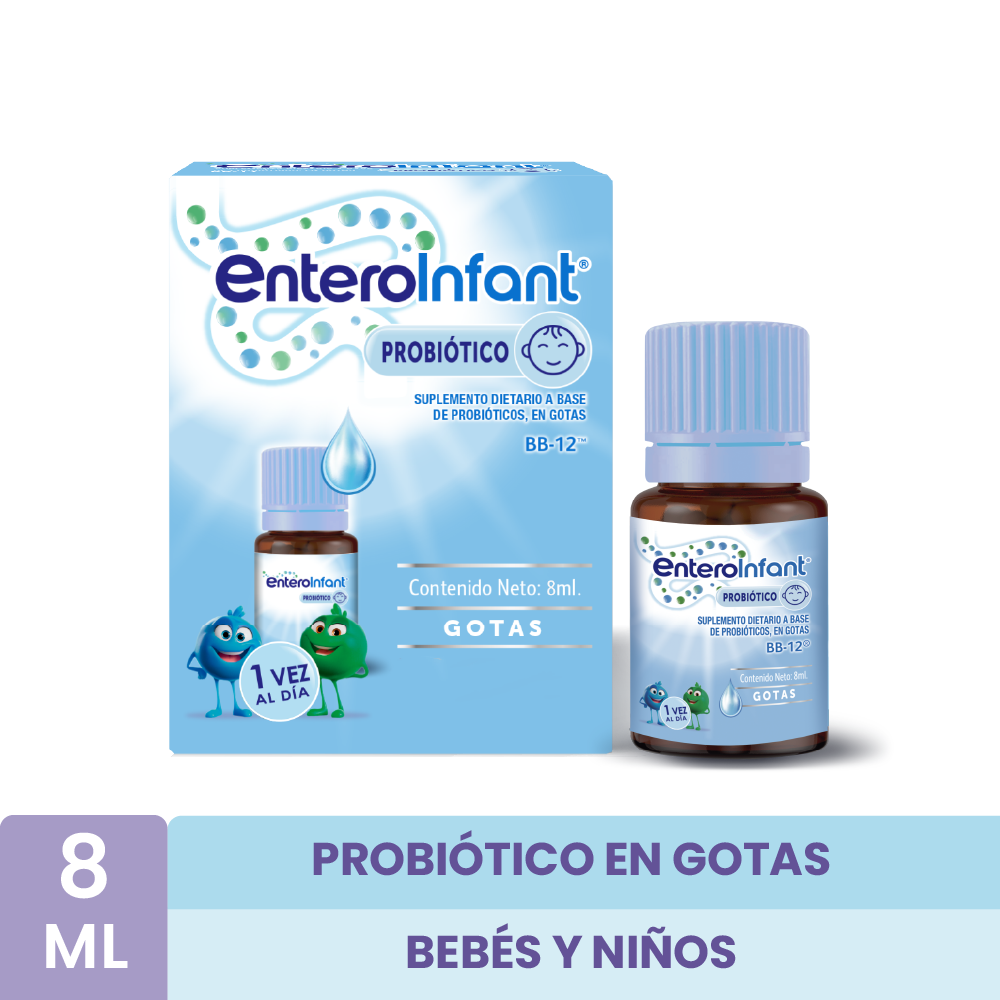 ENTEROINFANT PROBIÓTICO INFANTIL GOTAS X8ML 