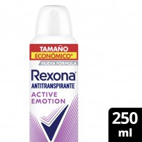 REXONA ANTITRANSPIRANTE X250ML ACTIVE EMOTION 