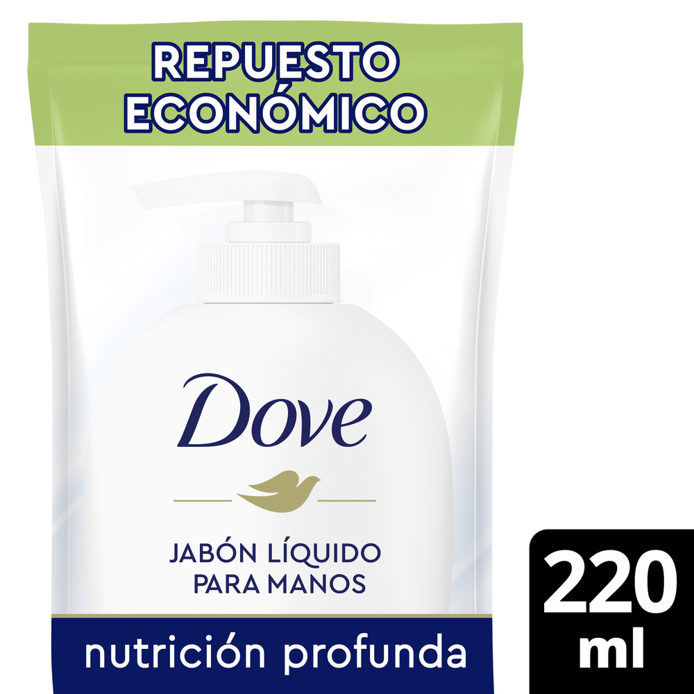DOVE JABON LIQUIDO DP X220ML NUTRICION PROFUNDA