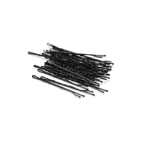 BASICARE HORQUILLAS NEGRAS MEDIANAS 6.2CM X36U