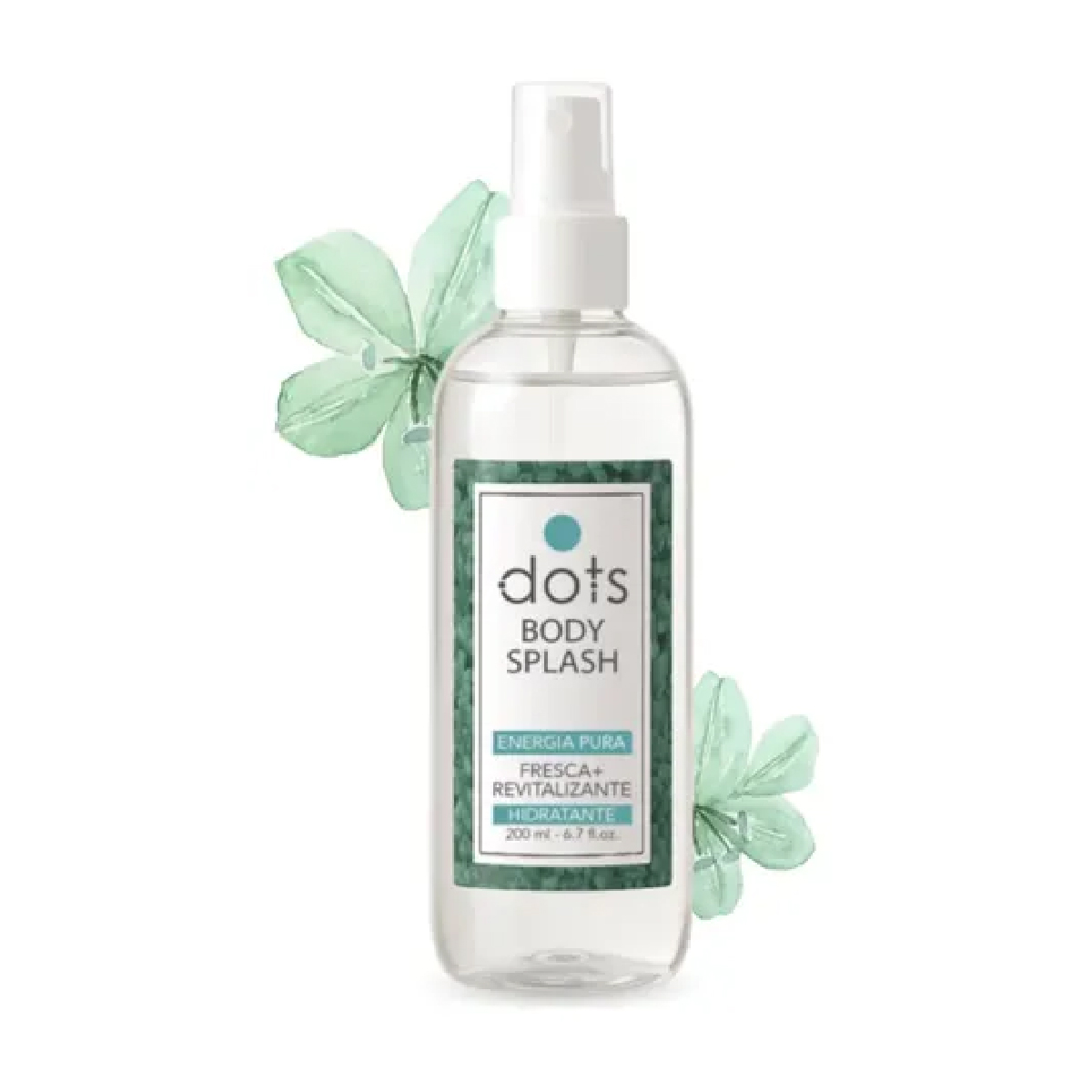 DOTS BODY SPLASH FRESCA + REVITALIZANTE X200 ML.
