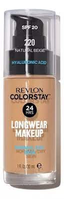 REVLON COLORSTAY LONGWEAR MAQUILLAJE HYALURONICO 220 NATURAL BEIGE
