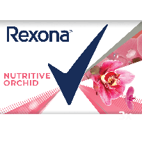 REXONA JABON 3X120 G NUTRITIVE ORCHID 