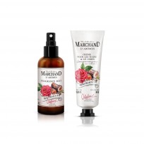MARCHAND D`AROMES SET CUBO DUO ROSAS ROJAS & OUD