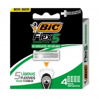 BIC FLEX 5 SENSITIVE REPUESTOS X4U