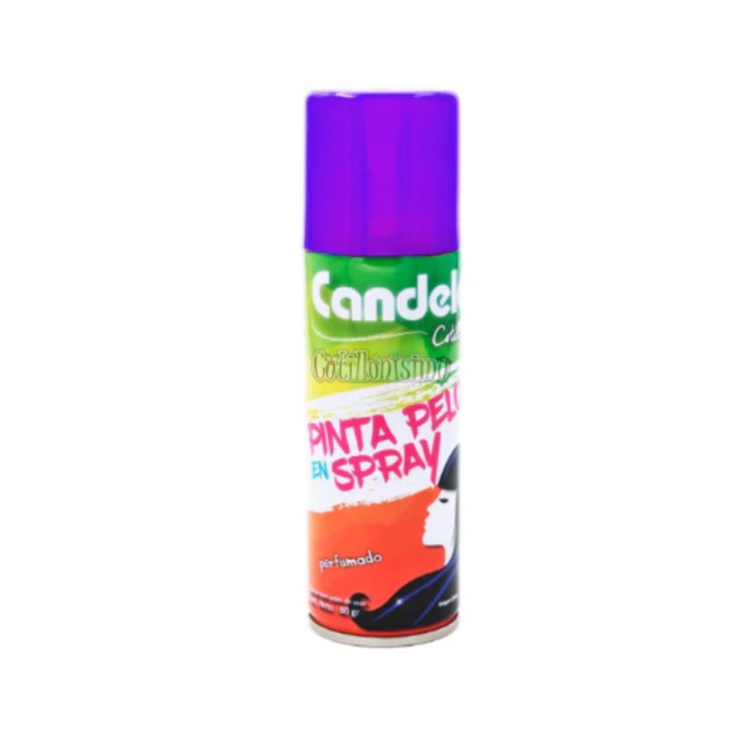 CANDELA PINTA PELO SPRAY X80 G VIOLETA 