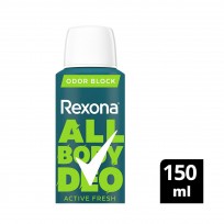 REXONA ALL BODY DEO AERO ACTIVE FRESH X150