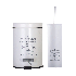 BUNGUIS SET ESCOBILLA DE BAÑO+TACHO PARIS BLANCO