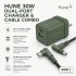 HUNE KIT NOMADE 30W + CABLE TRENZADO DOBLE