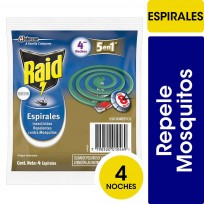 RAID ESPIRALES X 4 U 