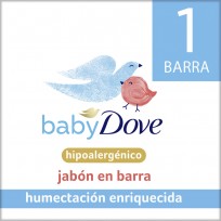 DOVE BABY JABÓN X75 ENRIQUECIDA 