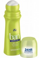 BAN ANTITRANSPIRANTE ROLL-ON X103 ML POWDER FRESH 