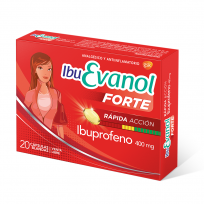 IBU EVANOL FORTE 400 TAB X20