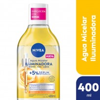 NIVEA AGUA MICELAR X400 ML ILUMINADORA 