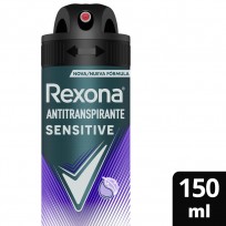 REXONA ANTITRANSPIRANTE X150ML SENSITIVE MEN 