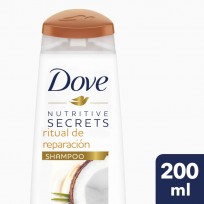 DOVE SHAMPOO RITUAL DE REPARACION COCO X200ML