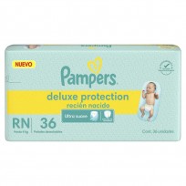 PAMPERS DELUXE PROTECT X36 RECIEN NACIDO