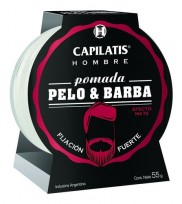 CAPILATIS HOMBRE POMADA PELO Y BARBA FUERTE